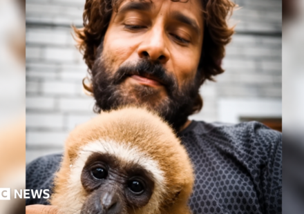Vikram's viral video with lar gibbon sparks India wildlife investigation