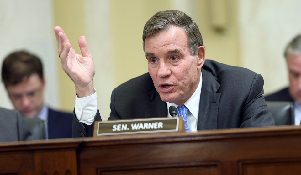 Virginia Senate race set as Republican joins bid to unseat Sen Mark Warner