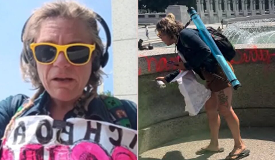 WWII Memorial vandalism suspect now in custody, to be charged with two felonies, Pirro announces
