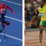 Watch: Moment robot attempts to beat Usain Bolt's 100m record
