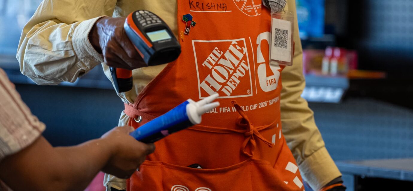 We upgraded Home Depot and raised our price target. It made the best of a terrible hand