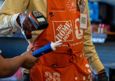 We upgraded Home Depot and raised our price target. It made the best of a terrible hand