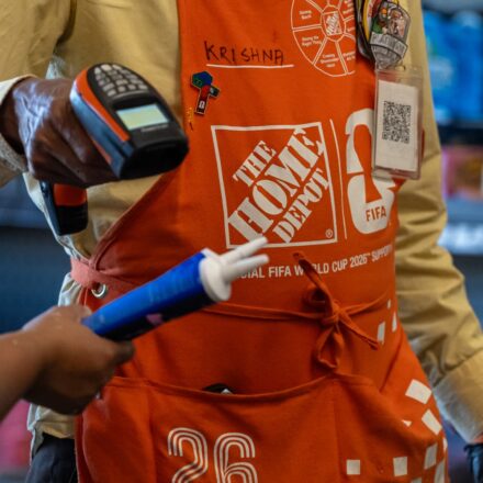 We upgraded Home Depot and raised our price target. It made the best of a terrible hand