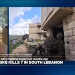 'We're seeing an important escalation in southern Lebanon despite the so-called truce'