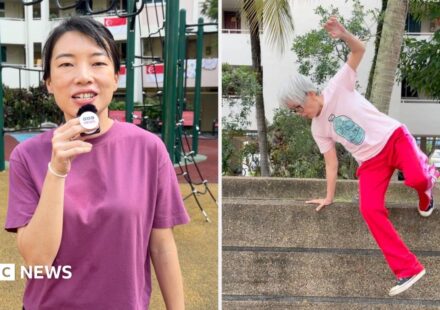 Why are seniors in Singapore doing parkour?