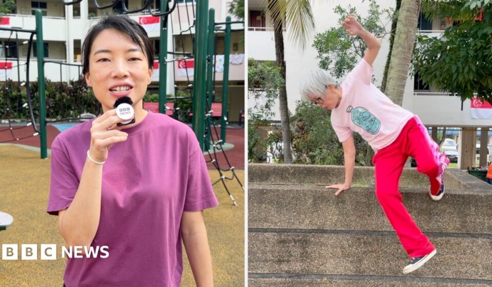 Why are seniors in Singapore doing parkour?