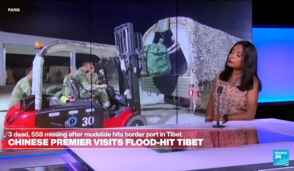 Why were so many Indian pilgrims in Tibet during the Himalayan mudslide disaster?