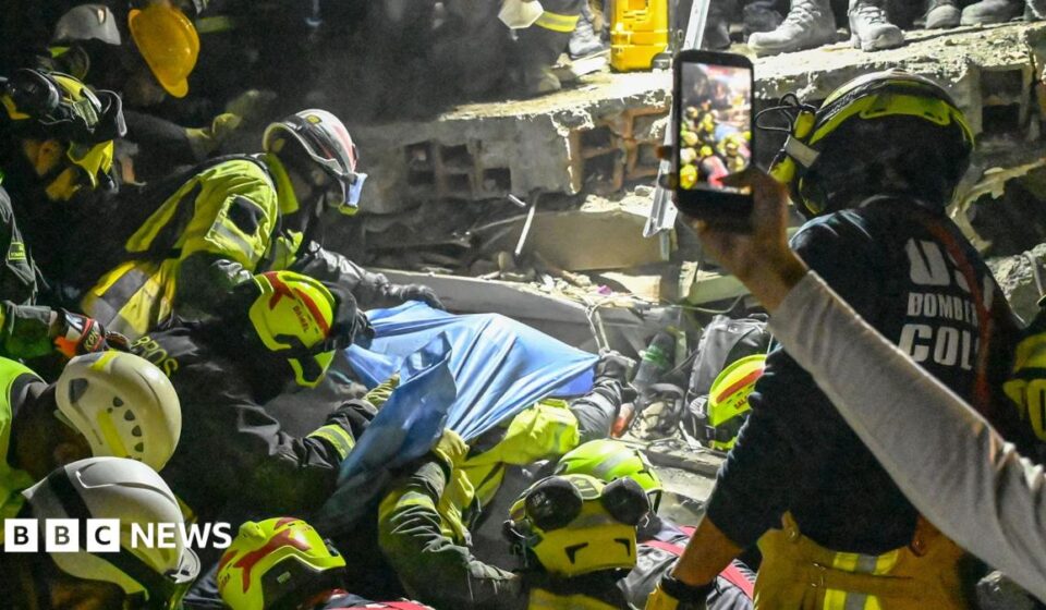 Woman pulled alive from rubble 36 hours after Colombia quake
