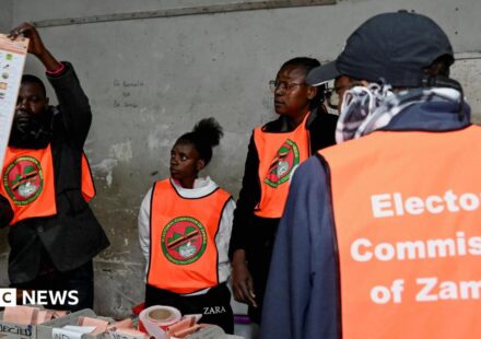 Zambia elections: Top opposition figures arrested days after presidential vote