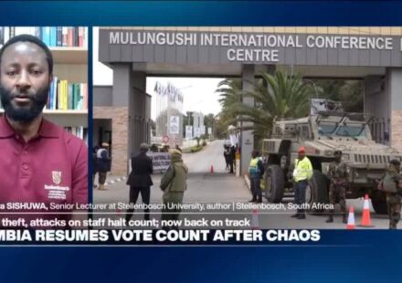 Zambia resumes vote count after pause over violence
