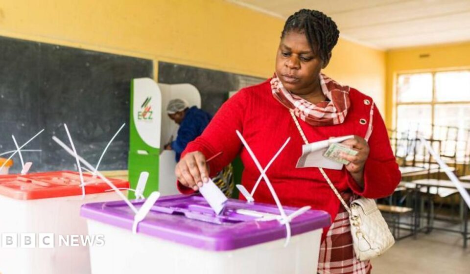 Zambians voting as president bids for second term