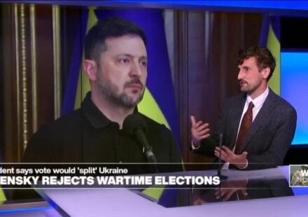 Zelensky rejects rival's call for elections, says would be 'huge risk' for Ukraine