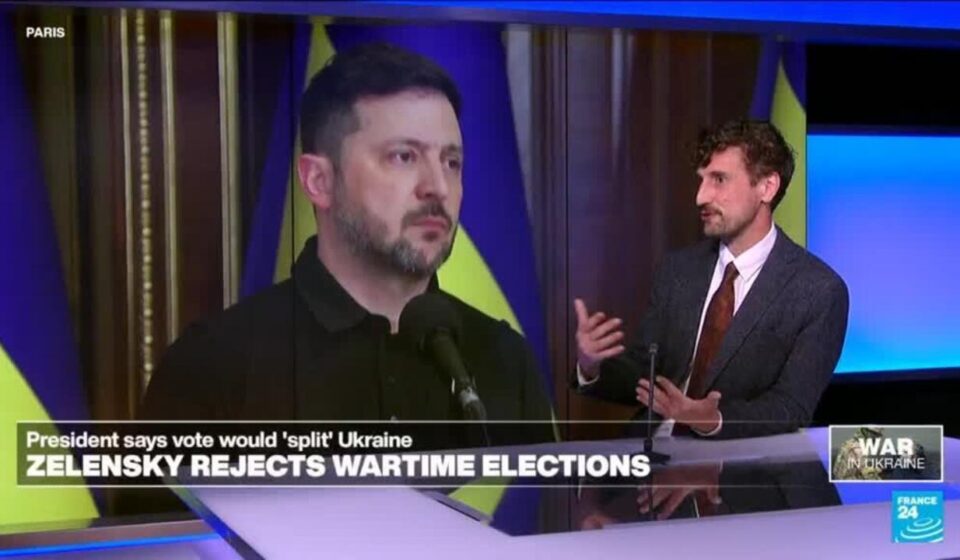 Zelensky rejects rival's call for elections, says would be 'huge risk' for Ukraine