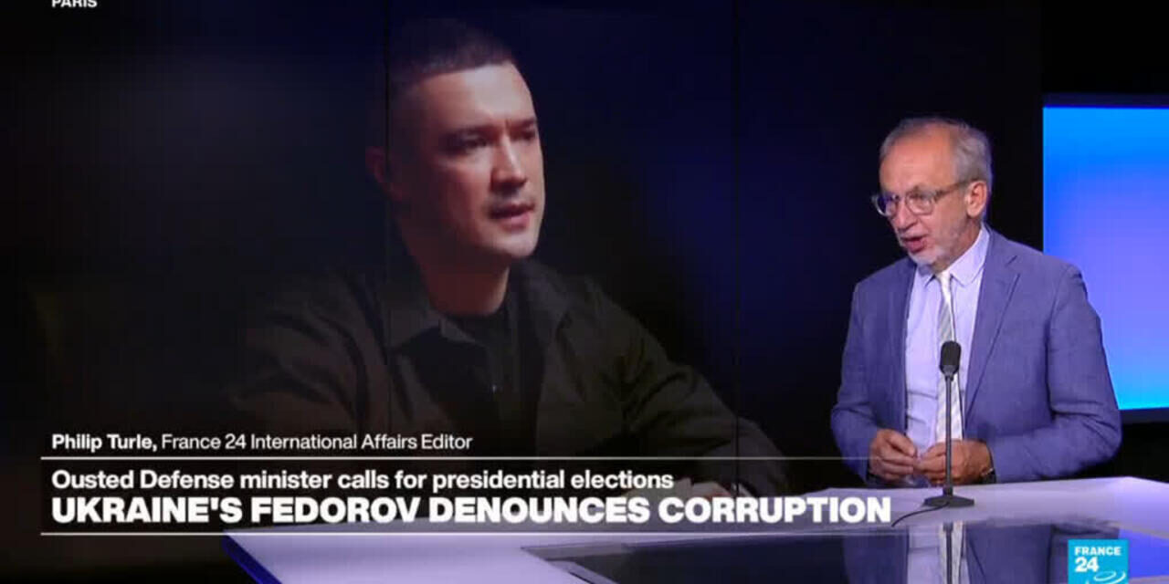 Zelensky's office probed for corruption as fired defence minister demands elections