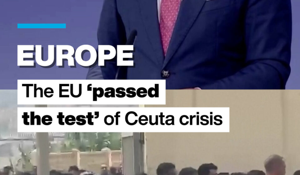 ‘Europe passed the test’ of Ceuta crisis, says EU commissioner