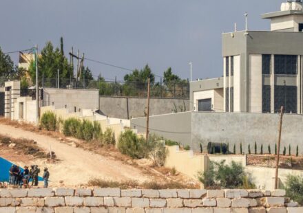 ‘We never leave’: Palestinians besieged in West Bank fear Israeli settlers will seize their homes