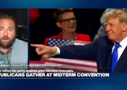 'Trump can see the writing on the wall here': Republicans hold midterm convention