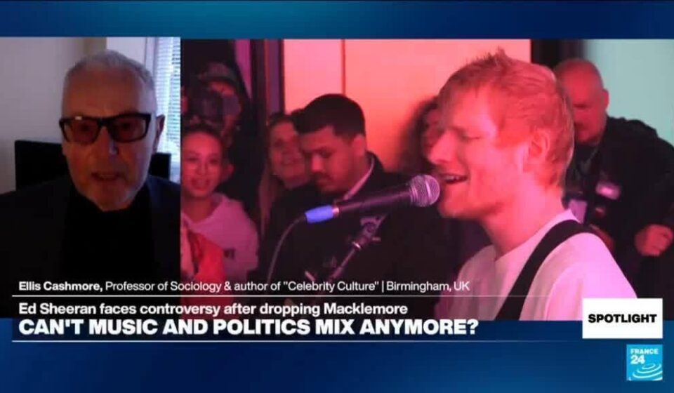 'We don't just want to hear Ed Sheeran sing and play guitar, we want to know his politics'