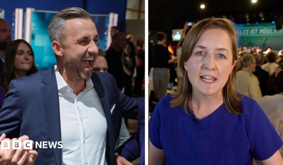 AfD celebrate projected win in Saxony-Anhalt