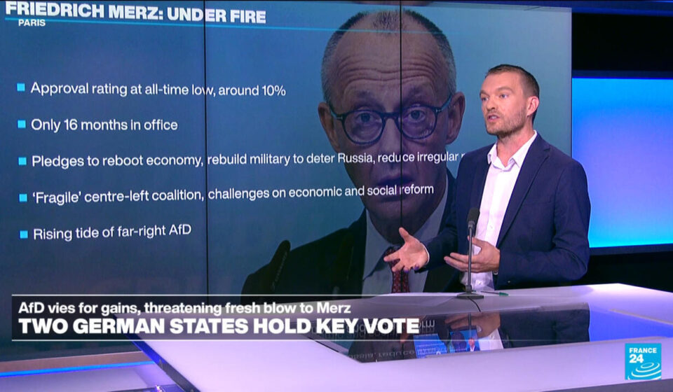 AfD threatens fresh blow to Merz: Two German states hold key vote