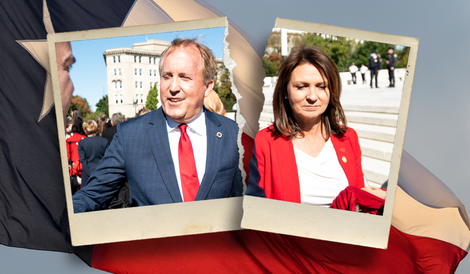 Angela Paxton urges GOP to back Ken Paxton despite divorce filing