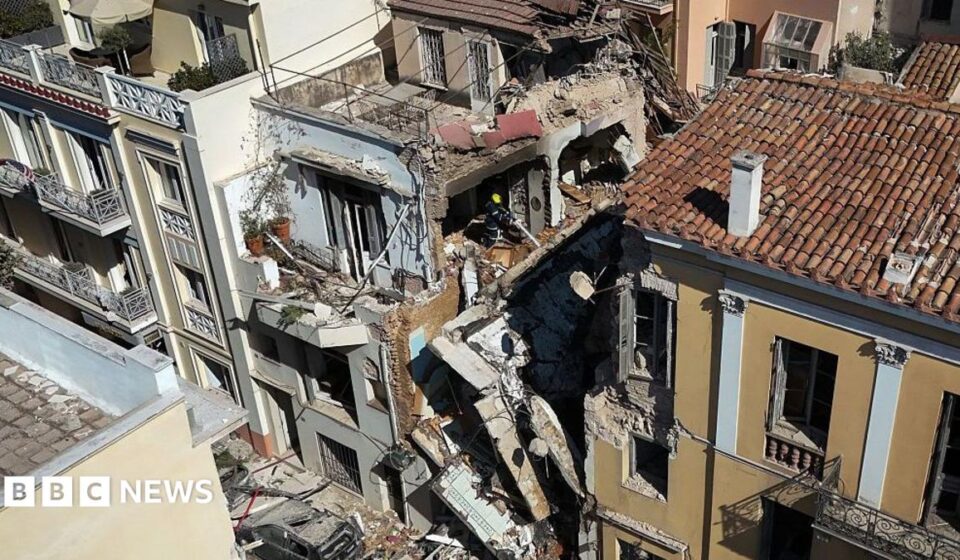 Athens explosion: At least two dead in blast near Acropolis in Plaka district