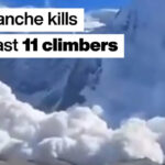 Avalanche kills at least 11 climbers in southern Russia