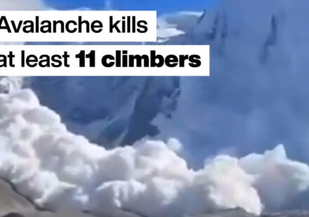 Avalanche kills at least 11 climbers in southern Russia
