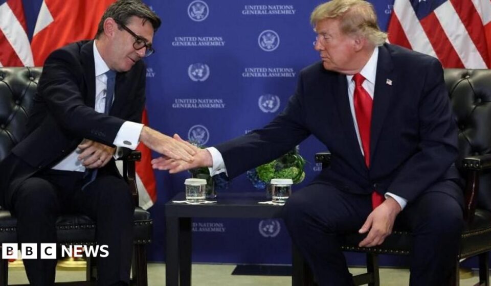 Burnham 'gets it' says Trump, as the two leaders meet for first time
