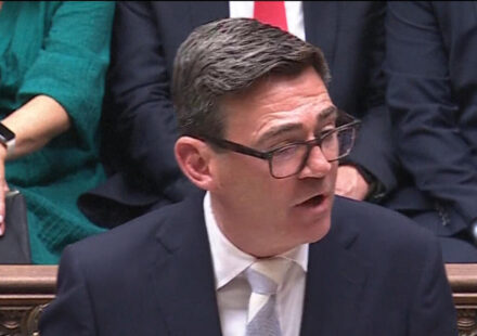 Burnham pledges to restore hope as he makes his House of Commons debut as UK leader