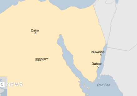 Bus crash kills 16 on Egypt's Red Sea coast