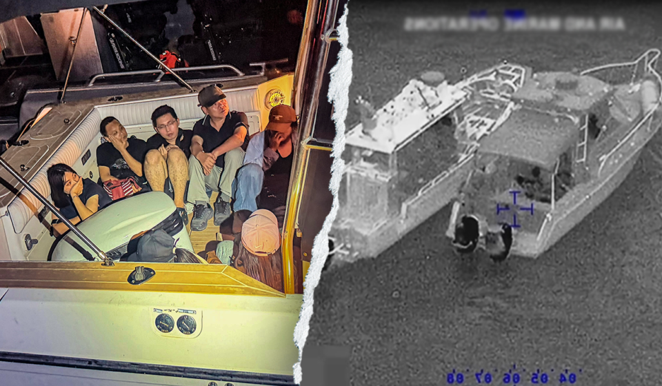 CBP and Coast Guard intercept vessel with 13 Chinese nationals off Florida