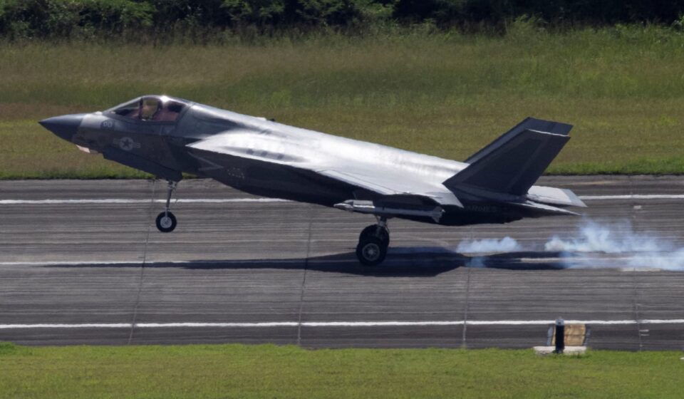 Chinese authorities reportedly in possession of F-35 components in HK