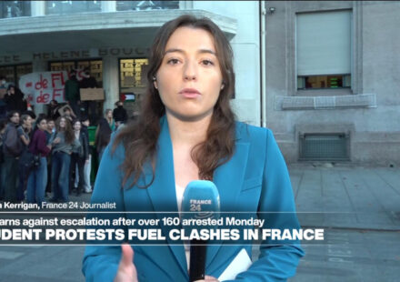 'Class sizes of more than 36 people': student protests continue in Paris and beyond