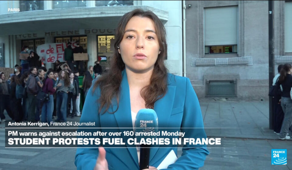 'Class sizes of more than 36 people': student protests continue in Paris and beyond
