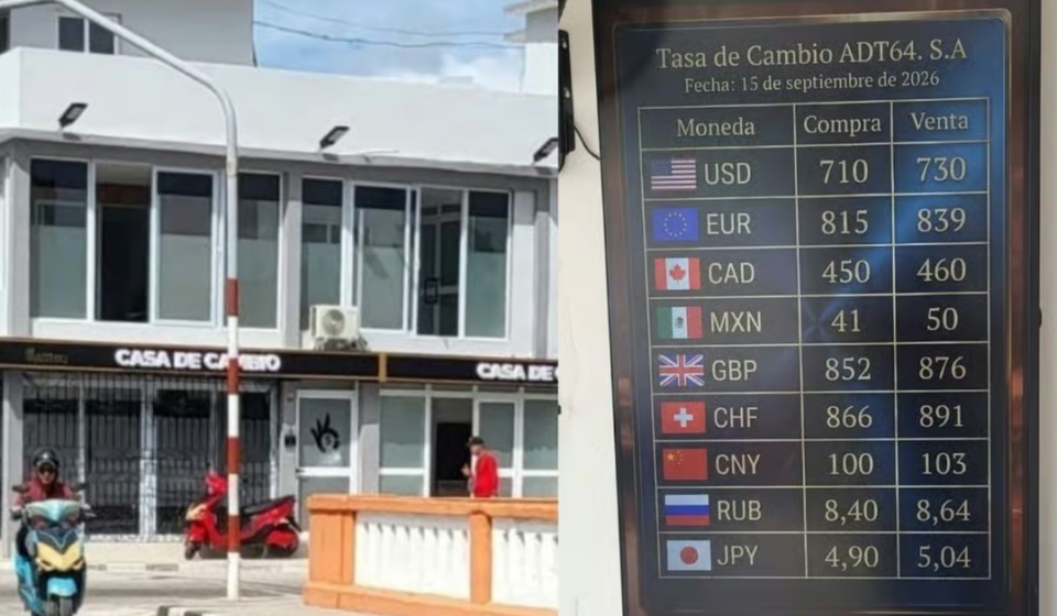 Cuba: Con un dólar a 730 pesos abre la primera casa de cambio privada