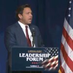 DeSantis accuses heckler of being paid by Soros at Florida GOP event