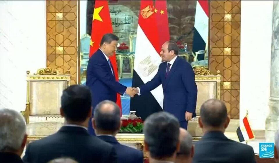 Egypt welcomes Xi as Beijing expands influence in region