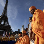 Eiffel Tower workers go on strike after female staff 'sidelined' for Hindu group's visit