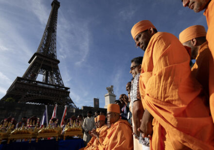 Eiffel Tower workers go on strike after female staff 'sidelined' for Hindu group's visit
