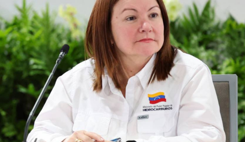 Energía: Venezuela pide el cese total de las sanciones de EE UU