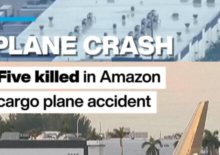 Five dead after Amazon cargo plane overshoots runway in Miami