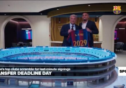 Football: Europe's top clubs scramble for last-minute signings