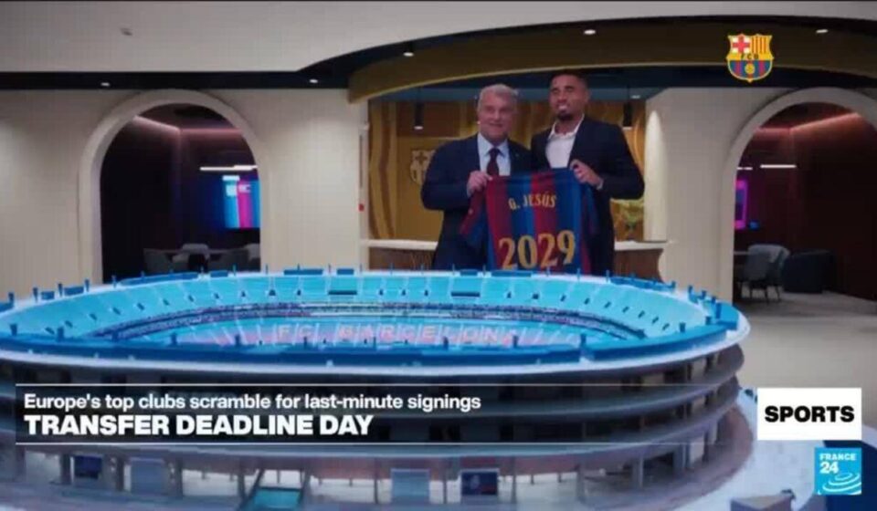 Football: Europe's top clubs scramble for last-minute signings