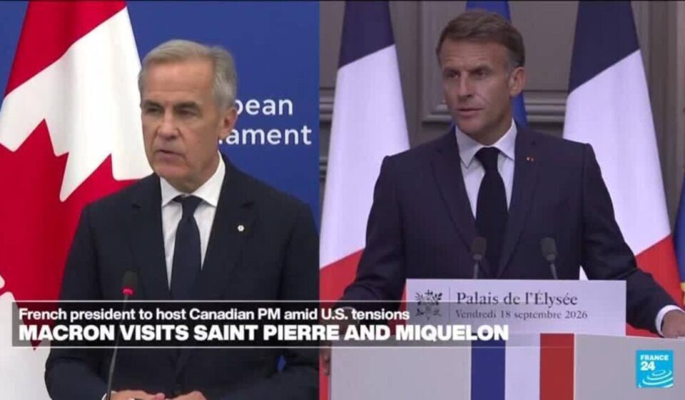 France's Macron hosts Canadian PM Carney amid US tensions