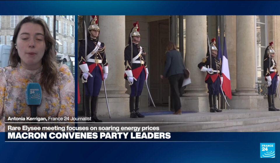 France’s Macron summons party leaders for talks on Mideast and Ukraine