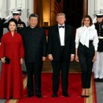 'Free Hong Kong' chants disrupt Trump and Xi's White House state dinner