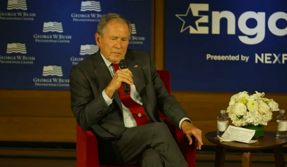 George W Bush recalls first pitch at Yankee Stadium after 9/11 terror attacks
