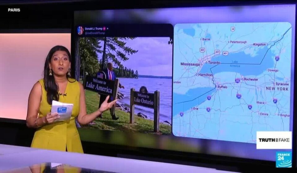 Google Maps renames Lake Ontario to ‘Lake America’ as MapQuest downloads surge - Truth or Fake