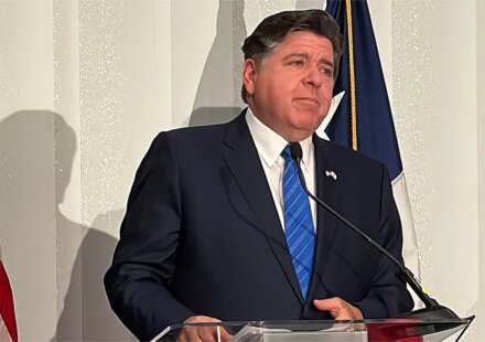 Gov JB Pritzker blasts first-ever GOP midterm convention in Dallas